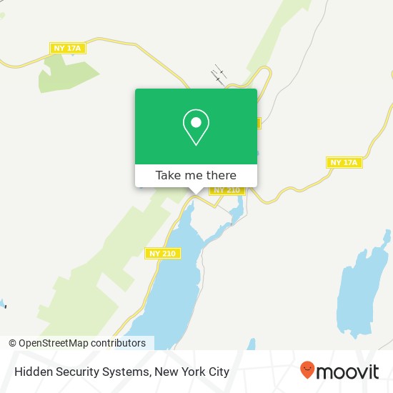 Mapa de Hidden Security Systems