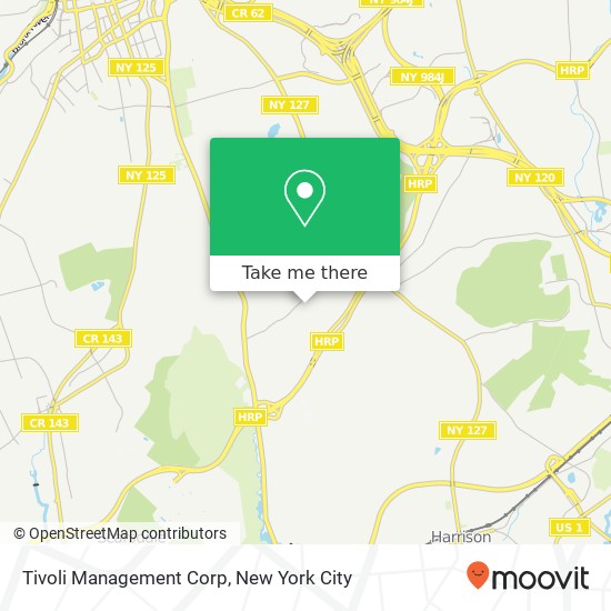Tivoli Management Corp map