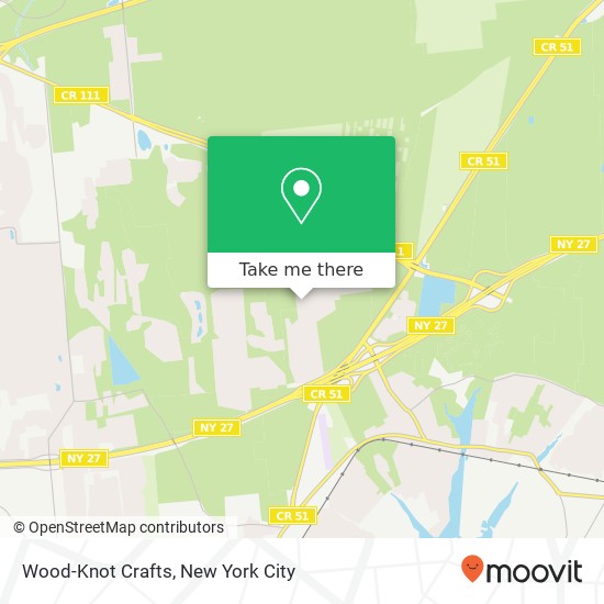 Mapa de Wood-Knot Crafts