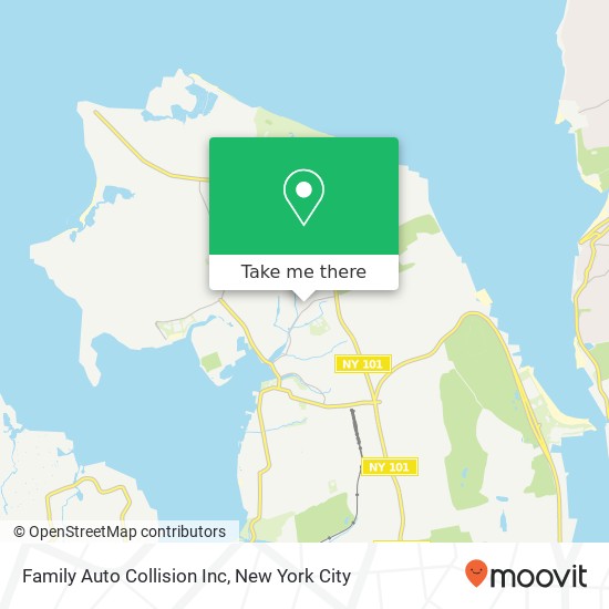 Family Auto Collision Inc map