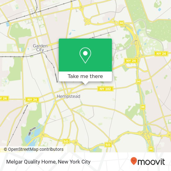 Mapa de Melgar Quality Home