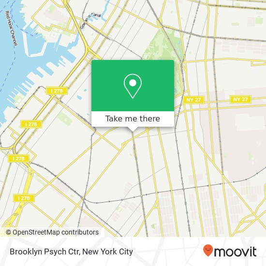 Mapa de Brooklyn Psych Ctr