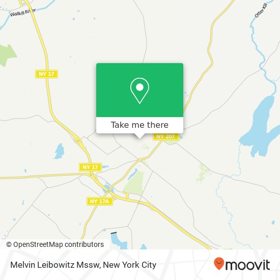 Melvin Leibowitz Mssw map