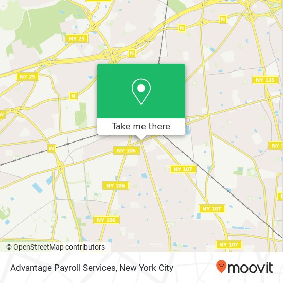 Mapa de Advantage Payroll Services