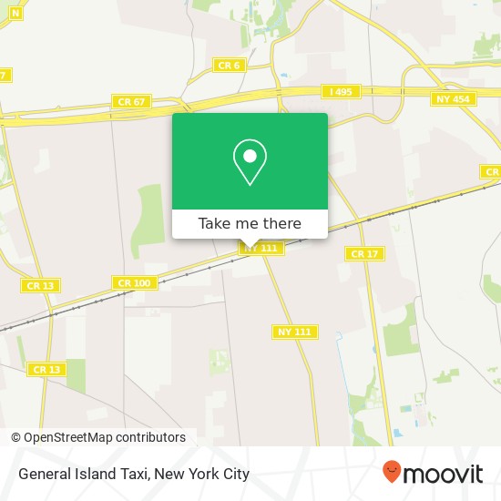 Mapa de General Island Taxi