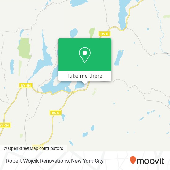 Mapa de Robert Wojcik Renovations