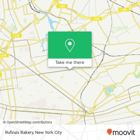 Rufina's Bakery map