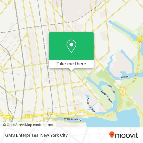 GMS Enterprises map