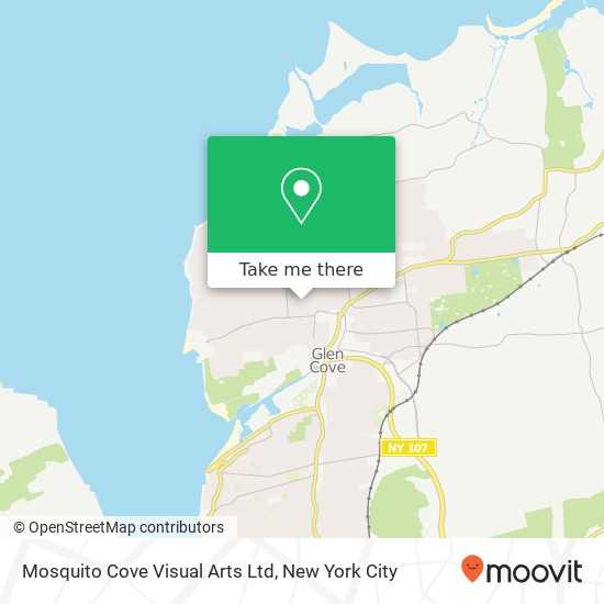 Mapa de Mosquito Cove Visual Arts Ltd