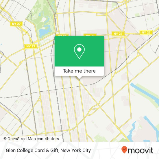 Glen College Card & Gift map