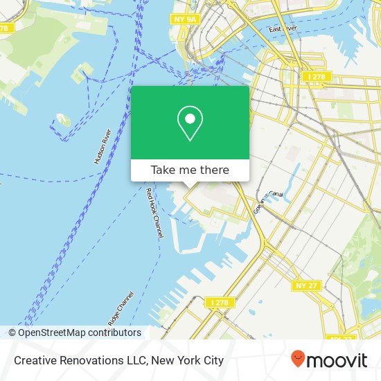 Creative Renovations LLC map
