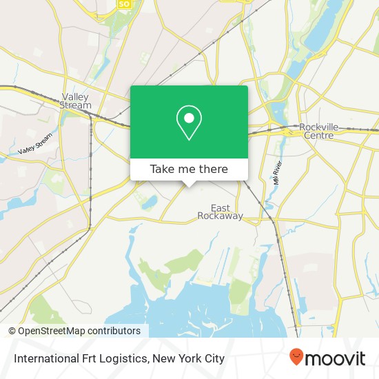 International Frt Logistics map