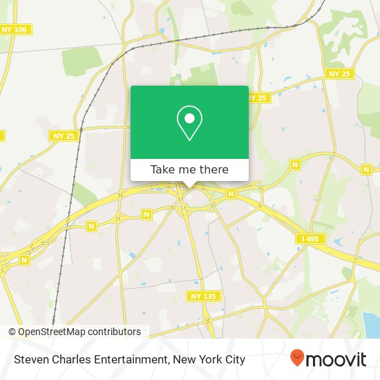 Steven Charles Entertainment map