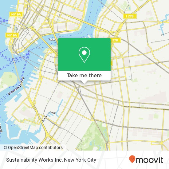 Mapa de Sustainability Works Inc