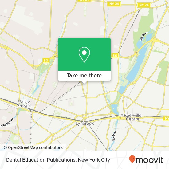 Dental Education Publications map