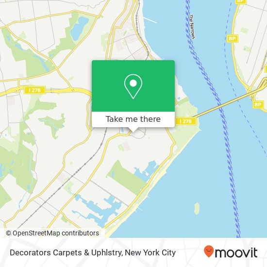 Decorators Carpets & Uphlstry map