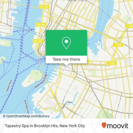 Mapa de Tapestry Spa In Brooklyn Hts