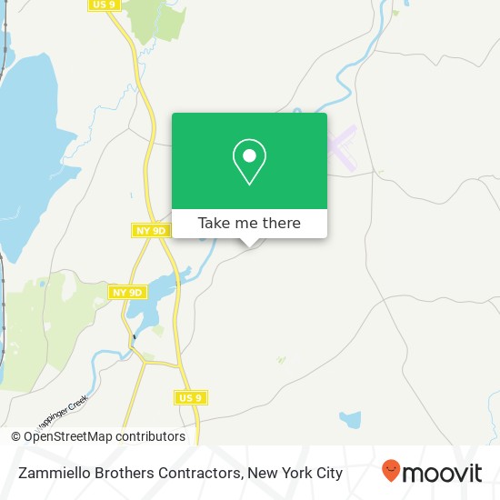 Zammiello Brothers Contractors map