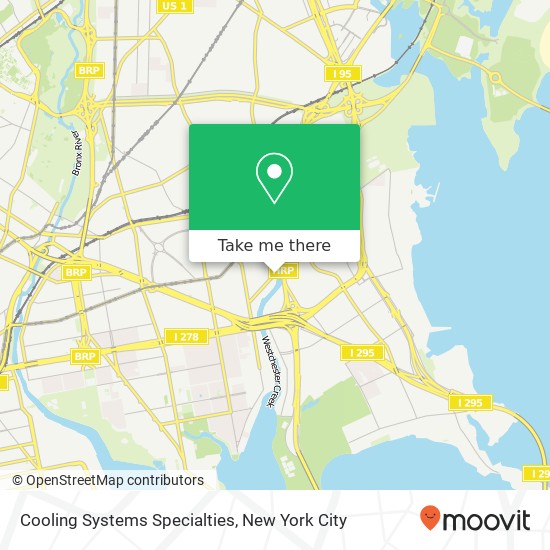 Cooling Systems Specialties map