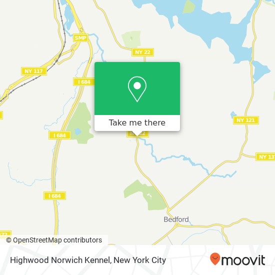 Highwood Norwich Kennel map