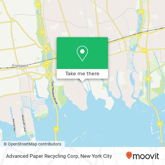 Advanced Paper Recycling Corp map