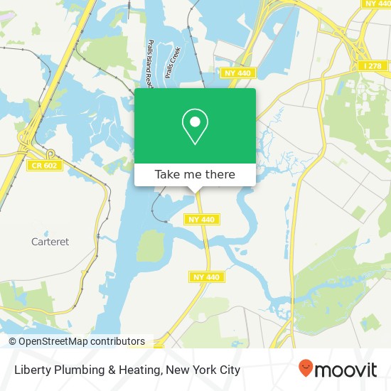 Liberty Plumbing & Heating map