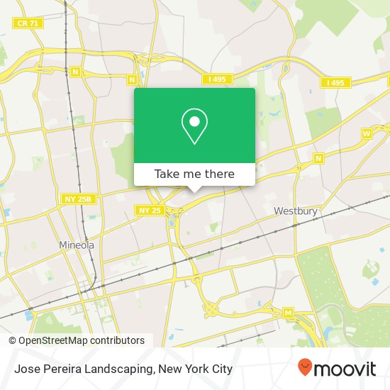 Jose Pereira Landscaping map