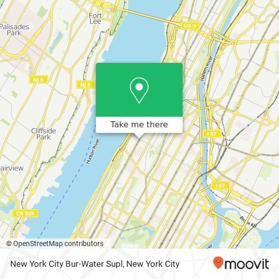 New York City Bur-Water Supl map