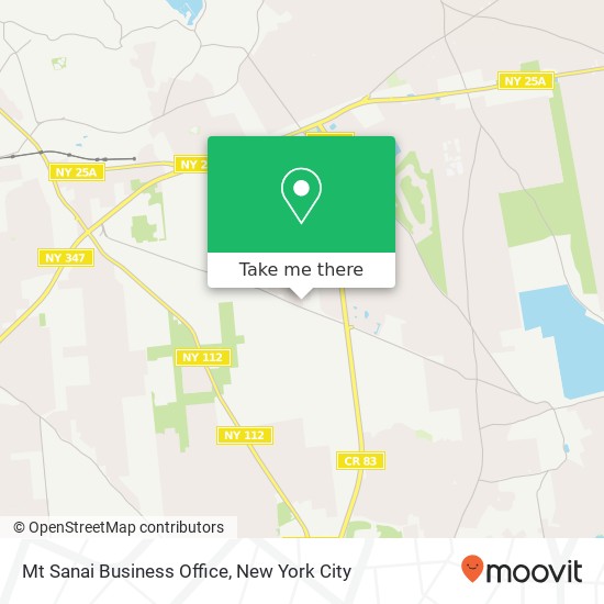 Mapa de Mt Sanai Business Office