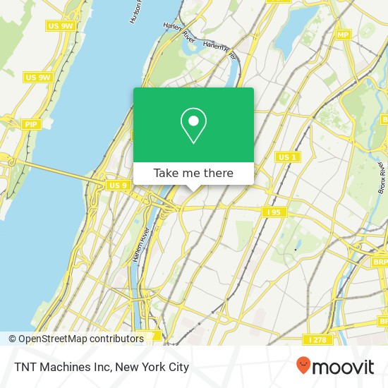 TNT Machines Inc map