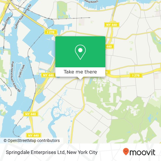 Mapa de Springdale Enterprises Ltd