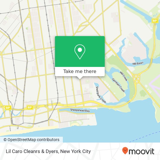 Lil Caro Cleanrs & Dyers map