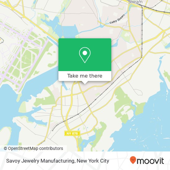 Mapa de Savoy Jewelry Manufacturing