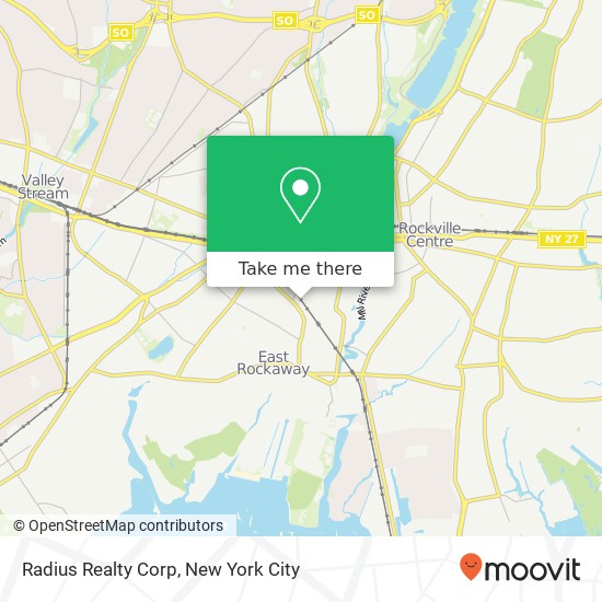 Radius Realty Corp map