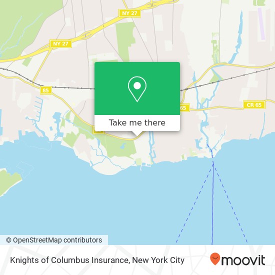 Mapa de Knights of Columbus Insurance