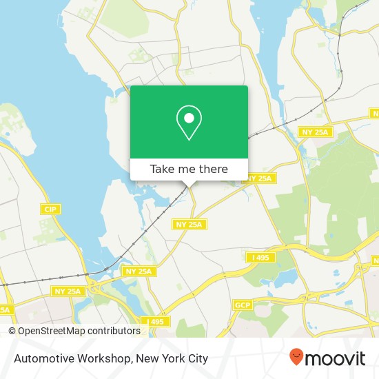 Automotive Workshop map