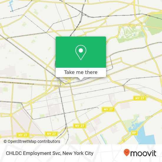 CHLDC Employment Svc map