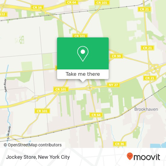 Jockey Store map