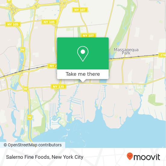 Salerno Fine Foods map