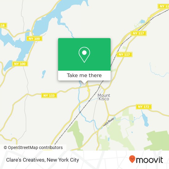 Mapa de Clare's Creatives