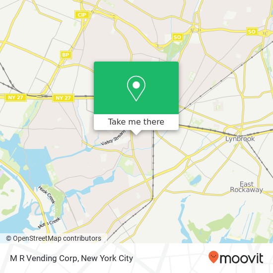 Mapa de M R Vending Corp