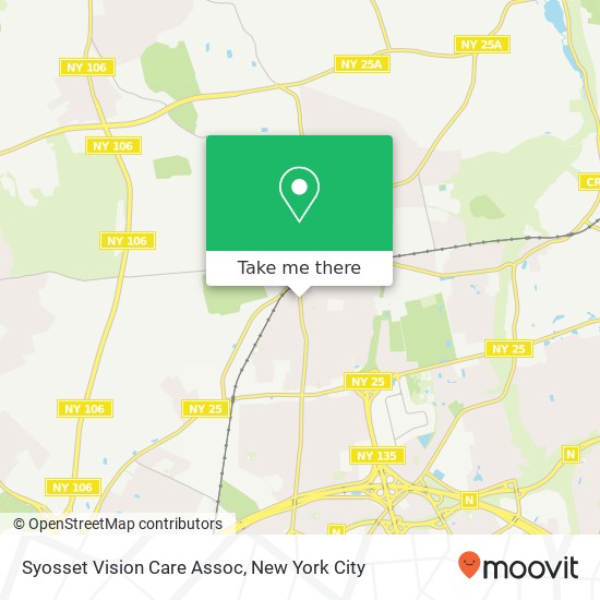 Syosset Vision Care Assoc map