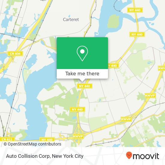 Auto Collision Corp map