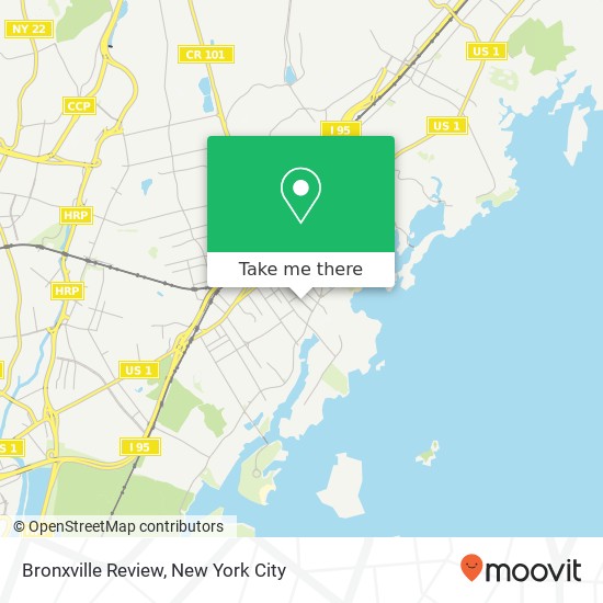 Mapa de Bronxville Review