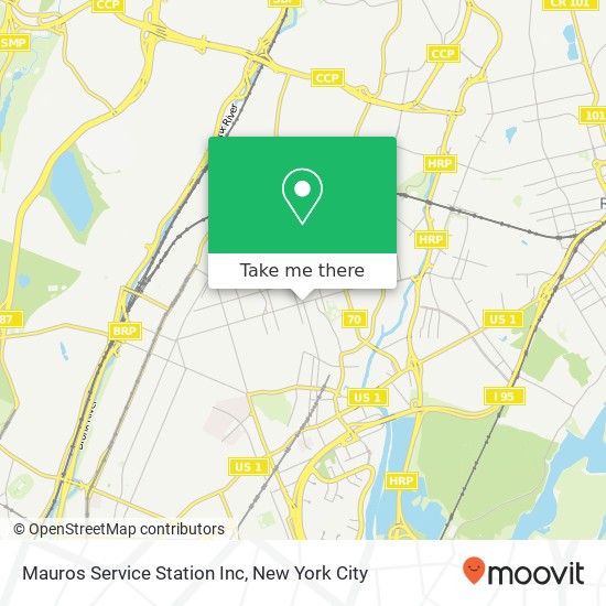 Mapa de Mauros Service Station Inc