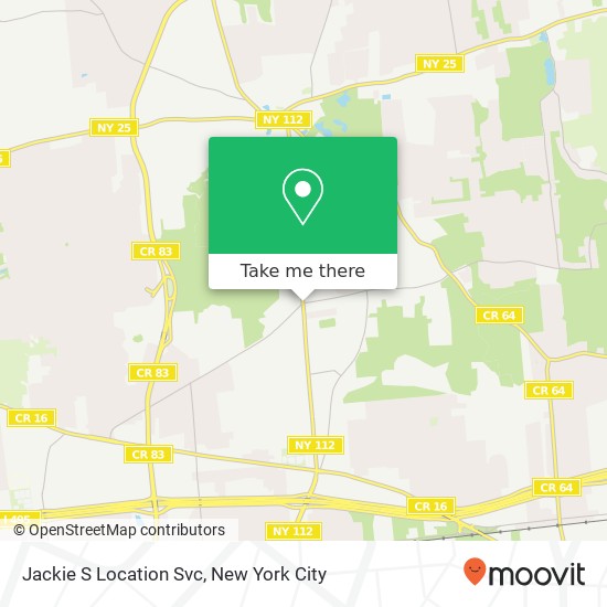 Jackie S Location Svc map
