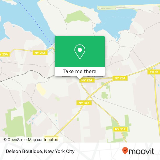 Deleon Boutique map