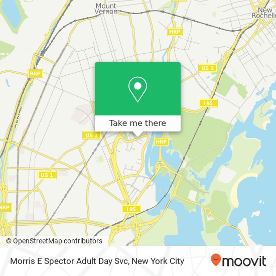 Mapa de Morris E Spector Adult Day Svc