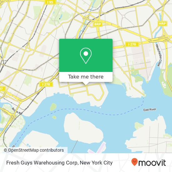 Fresh Guys Warehousing Corp map