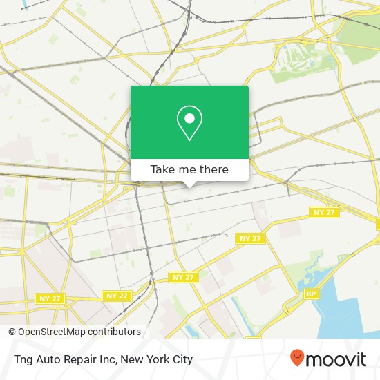 Tng Auto Repair Inc map